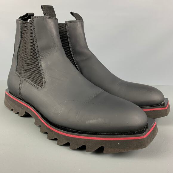 NOSTRASANTISSIMA Size 11 Black Boots - Picture 1 of 1